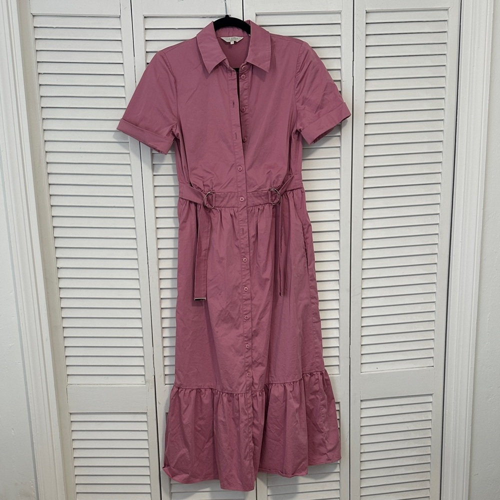 Ted Baker Dusty Pink Midi Dress